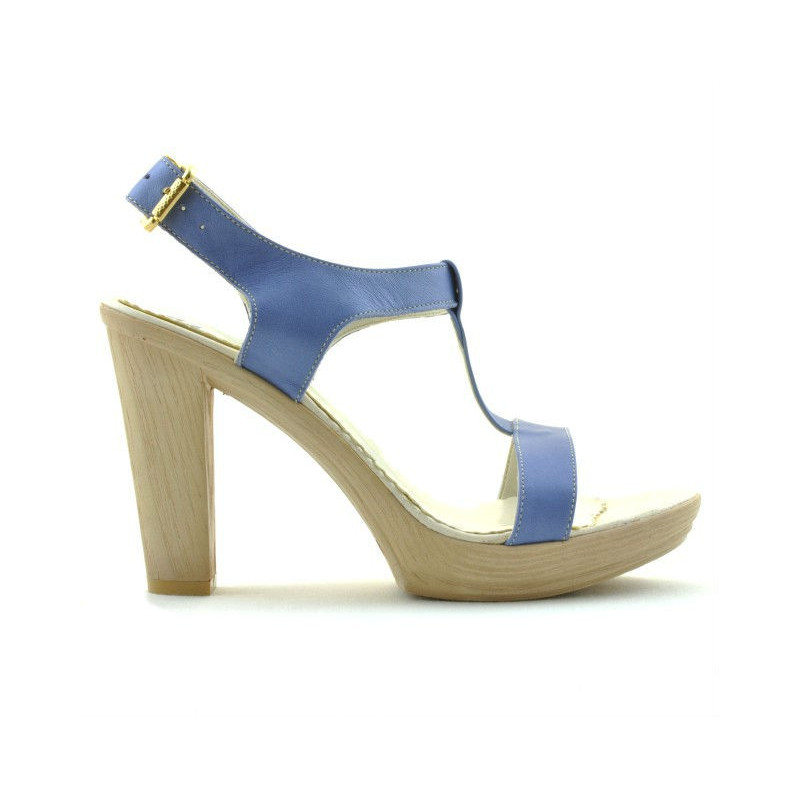 Sandali donna 5018 blu perla
