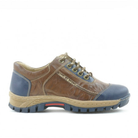 Scarpe bambini 137 indaco+marrone