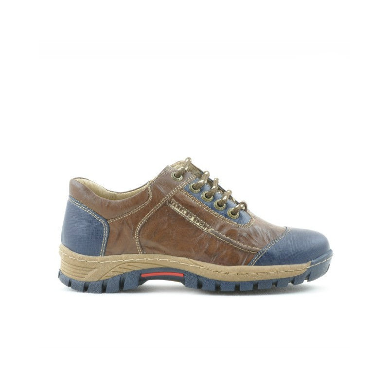 Scarpe bambini 137 indaco+marrone