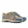 Scarpe bambini 137 indaco+marrone
