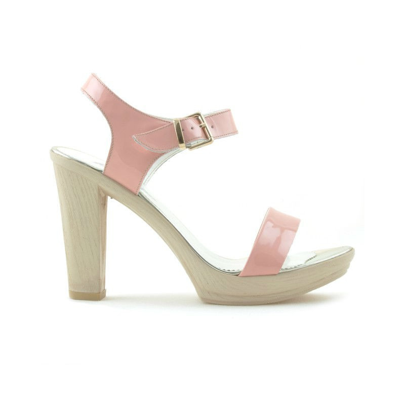 Sandali donna 5022 vernice rosa