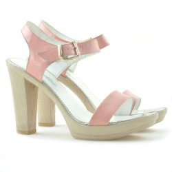 Sandali donna 5022 vernice rosa