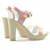 Sandali donna 5022 vernice rosa