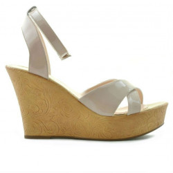 Sandali donna 5017 vernice nude