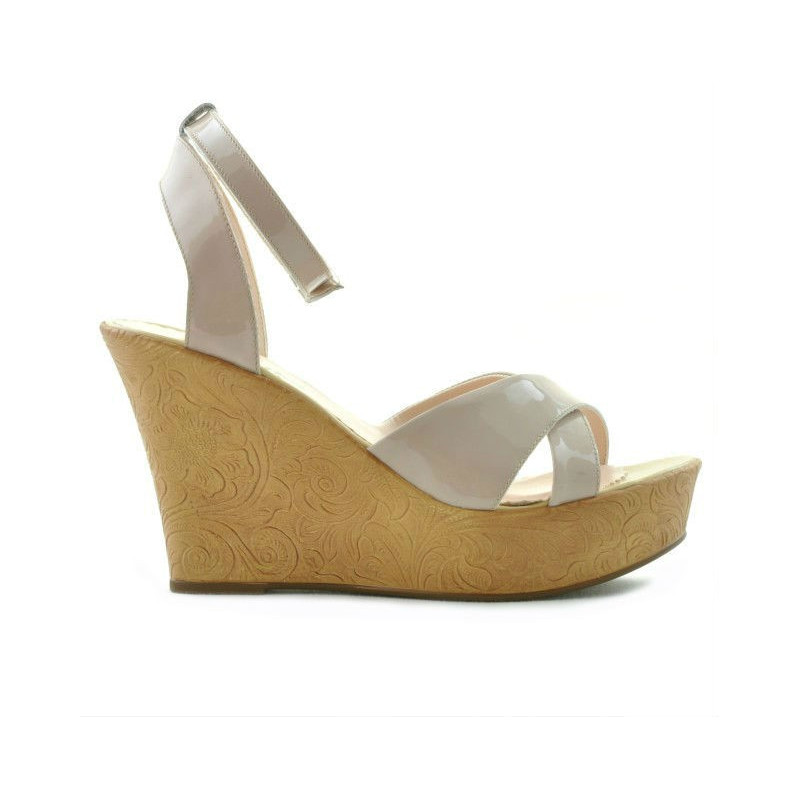 Sandali donna 5017 vernice nude