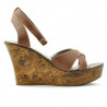 Sandali donna 5017 marrone perlato