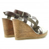 Sandali donna 5016 oro combinato