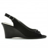 Sandali donna 596 nero velour