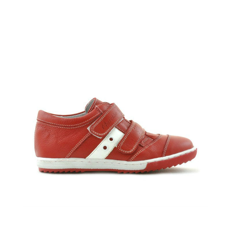 Scarpe per bambini 134 rosso+bianco