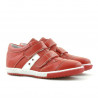 Scarpe per bambini 134 rosso+bianco
