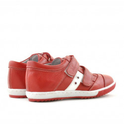 Scarpe per bambini 134 rosso+bianco