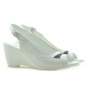 Sandali donna 599 bianco+indaco