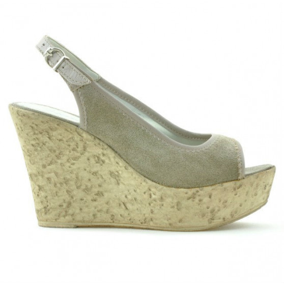 Sandali donna 5001 sabbia camoscio