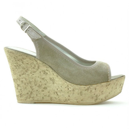 Sandali donna 5001 sabbia camoscio