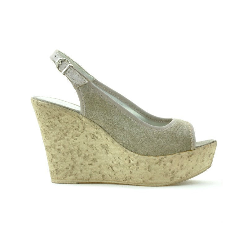 Sandali donna 5001 sabbia camoscio