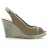 Sandali donna 5000 cappuccino velour
