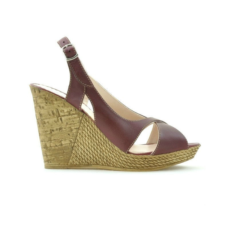 Sandali donna 5015 bordeaux