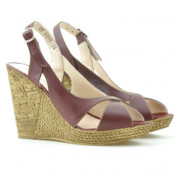 Sandali donna 5015 bordeaux