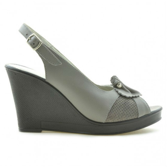 Sandali da donna 5002 grigio chiaro