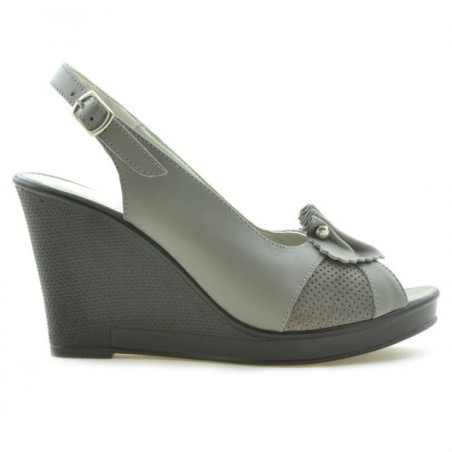 Sandali da donna 5002 grigio chiaro