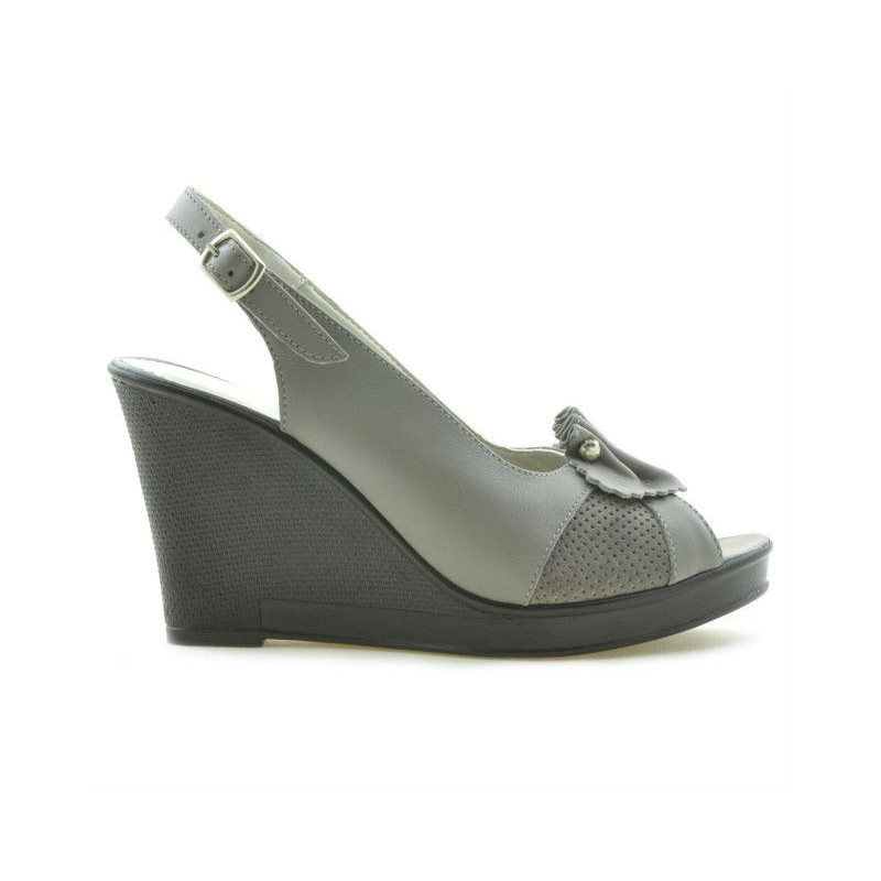 Sandali da donna 5002 grigio chiaro