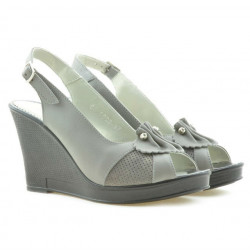 Sandali da donna 5002 grigio chiaro