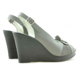 Sandali da donna 5002 grigio chiaro