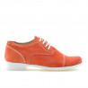 Scarpe bambini 131 rosso corallo scamosciato