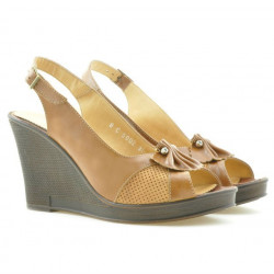 Sandali donna 5002 marrone cerato