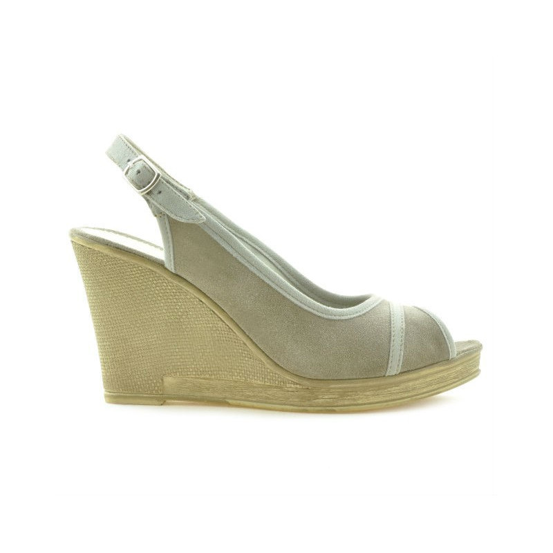 Sandali donna 5000 sabbia camoscio
