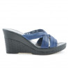 Sandali donna 594 indaco