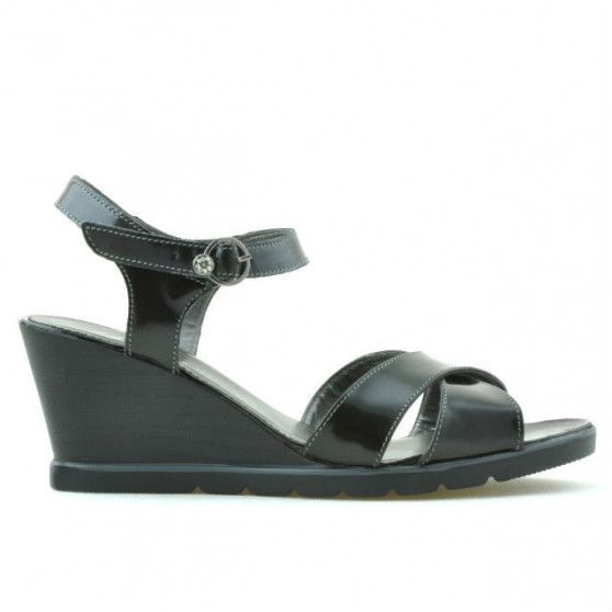 Sandali da donna 5007 vernice nera