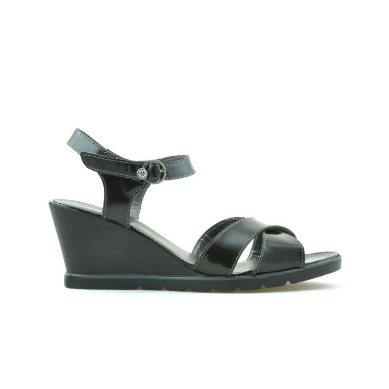 Sandali da donna 5007 vernice nera