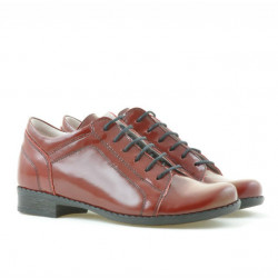 Scarpe per bambini 122 vernice bordeaux