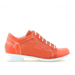 Scarpe per bambini 122 rosso corallo combinato