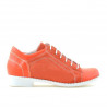 Scarpe per bambini 122 rosso corallo combinato