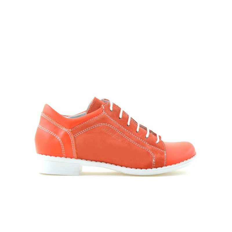 Scarpe per bambini 122 rosso corallo combinato