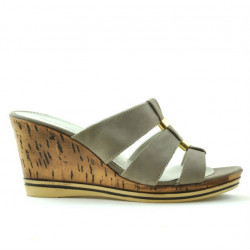 Sandali donna 5014 sabbia satinata
