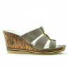 Sandali donna 5014 sabbia satinata