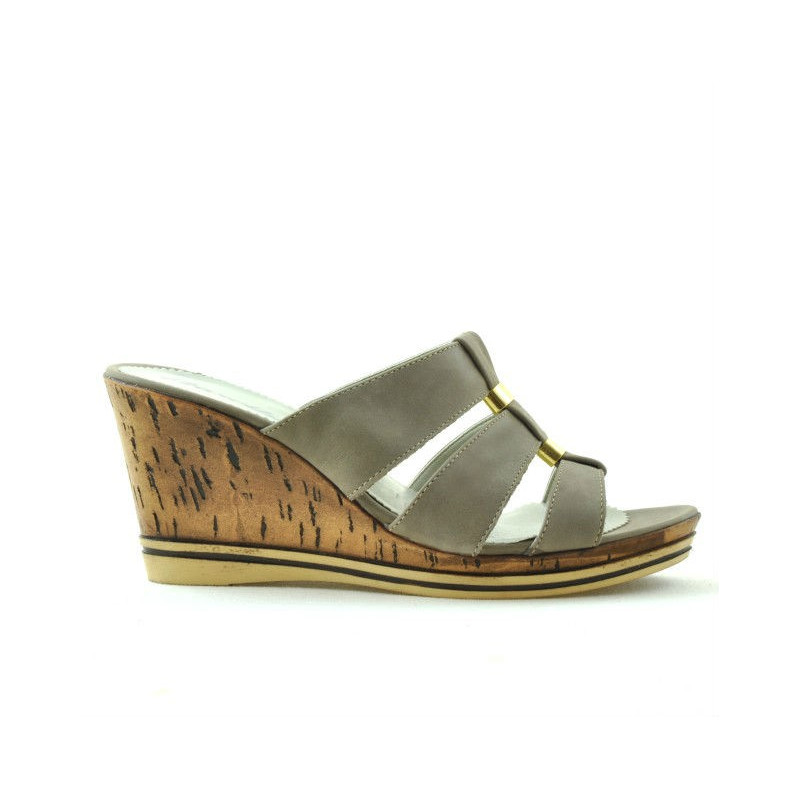 Sandali donna 5014 sabbia satinata
