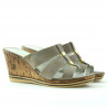 Sandali donna 5014 sabbia satinata