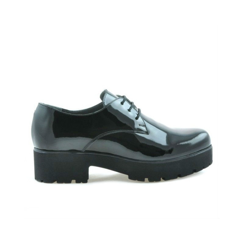 Scarpe casual donna 660 vernice nera