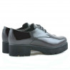 Scarpe casual donna 660 vernice bordeaux