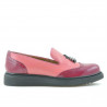 Scarpe casual donna 659 vernice fucsia combinato