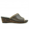 Sandali donna 5004p cappuccino traforato