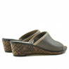 Sandali donna 5004p cappuccino traforato