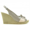 Sandali donna 5002 sabbia+rosa