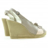 Sandali donna 5002 sabbia+rosa