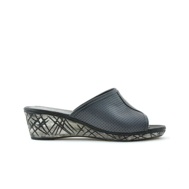 Sandali donna 5004p grigio traforato