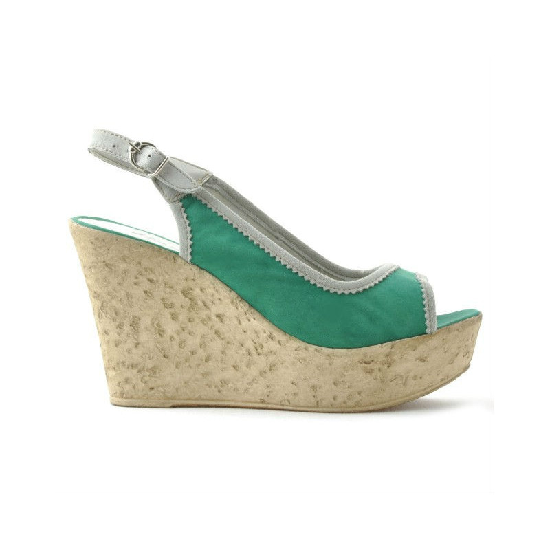 Sandali donna 5001 bufalo verde